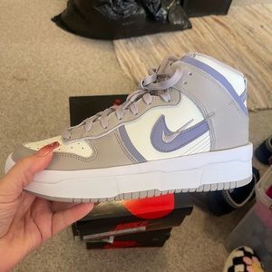 Nike High Up Dunk Iron Purple/College Grey